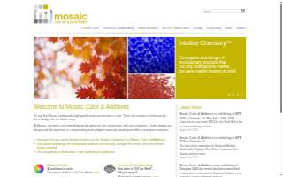 Mosaic Color & Additives LLC website