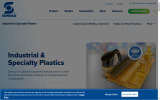 Sonoco Plastics of Greer website