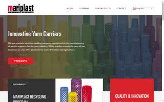 Mariplast North America website