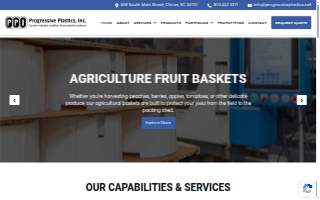 Progressive Plastics Inc website