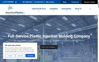 AdvanTech Plastics LLC. website
