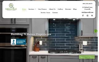 Greenville Kitchen & Bath website