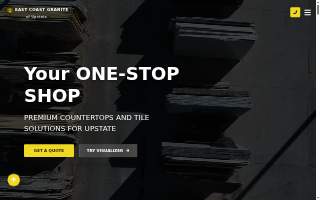 East Coast Granite & Tile - Greenville website
