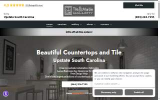 Tile & Marble Gallery website