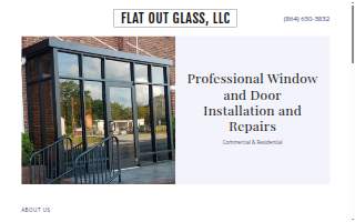 Flat Out Glass website