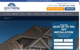 Southern Industries Home Improvements of Greenville website