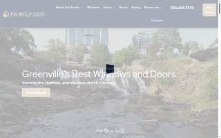 Family Windows & Doors website