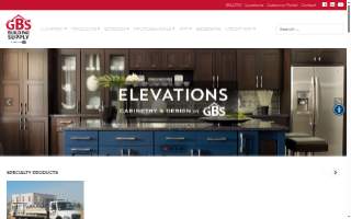 GBS Building Supply - Greenville website