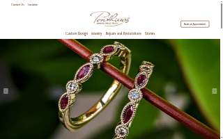 Ponthieux's Jewelry Design Studio website