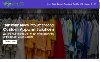 Purple Tuna Tees website
