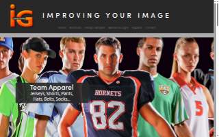 iG Custom Printing of Greenville website