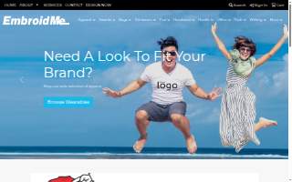 EmbroidMe/Fully Promoted website