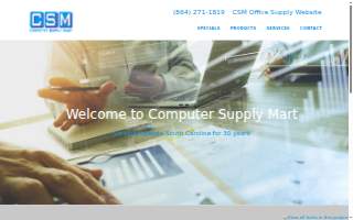 Computer Supply Mart website