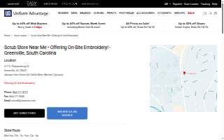 Uniform Advantage of Greenville website