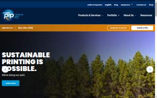 PIP Marketing, Signs, Print website