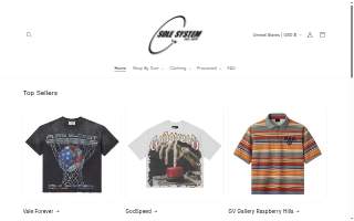 Sole System website