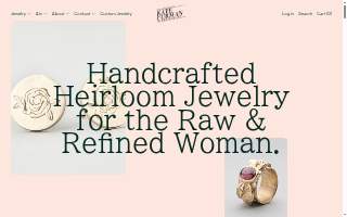 Kate Furman Jewelry website