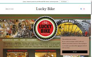Lucky Bike website