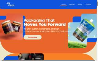 Tekna Packaging website