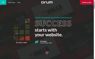 Drum Creative website
