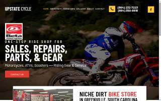 Upstate Cycle website