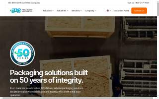 IPS Packaging & Automation Distribution Center website