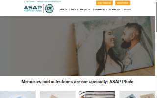 ASAP Photo & Video + The Print Refinery website