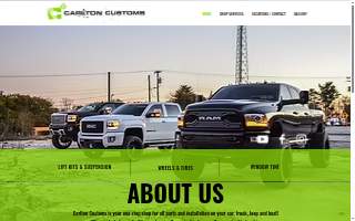 Carlton Custom Motorsports website