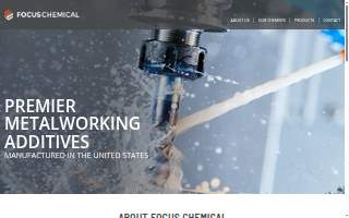 Focus Chemical website