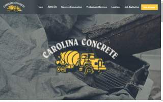 Carolina Concrete Co Inc website