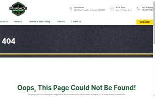 Panagakos Asphalt Plant website