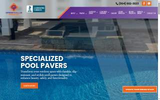 Greenville Pavers website