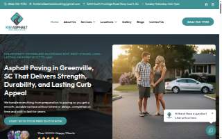 KW Asphalt & Concrete Services website