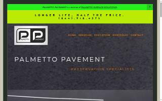 Palmetto Surface Solutions website