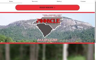 Pinnacle Concrete of the Carolinas website