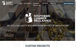 Southern Lumber Reclaimed website