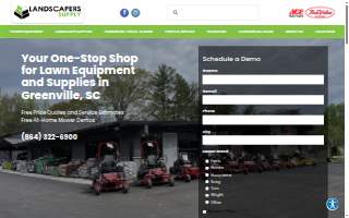 Landscapers Supply and ACE Hardware of Greenville website