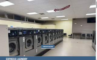 Express Laundry website