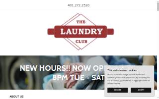 The Laundry Club website