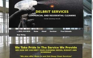 DelBrit Services website