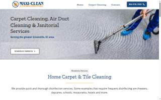 Maxi-Clean website