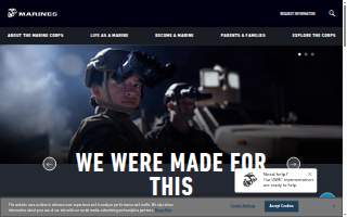 US Marine Corps Recruiting Station GREENVILLE website