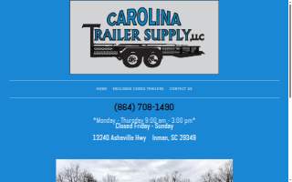 Carolina Trailer Supply, LLC website