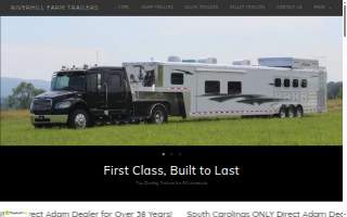 Riverhill Farm Trailers website