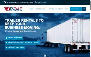 Dunk Pye Trailer Rental, Inc website