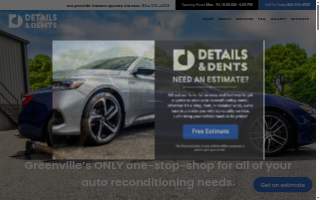 Details and Dents (Ceramic Coatings, Mobile Detailing, & Dent Repair) website