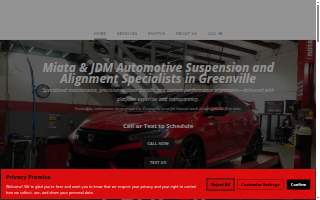 Pompeii Motorsports website