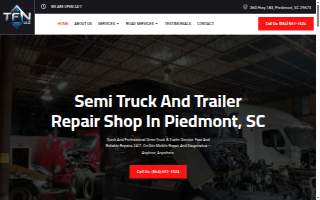 TFN Truck and Trailer Repair website