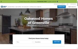 Oakwood Homes website