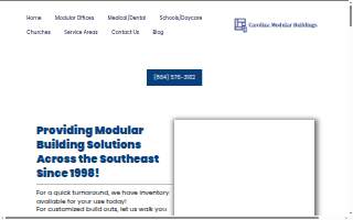 Carolina Modular Buildings Inc website